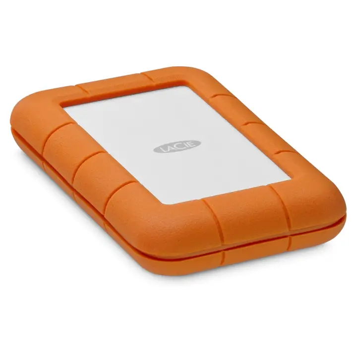 Rugged Secure disco duro externo 2000 GB Naranja, Blanco