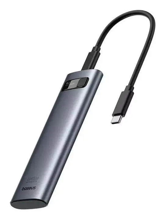 B00760600811-01 caja para disco duro externo Caja externa para unidad de estado sólido (SSD) Gris M.2