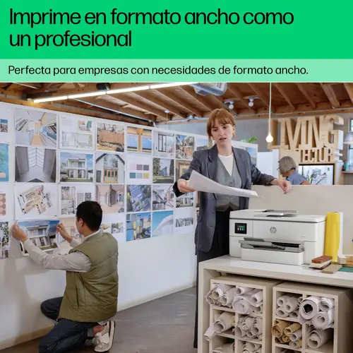 OfficeJet Pro 9720e Inalámbrico All-in-One Color Impresora, Impresión a doble cara  Copiadora y escáner - Imagen 8
