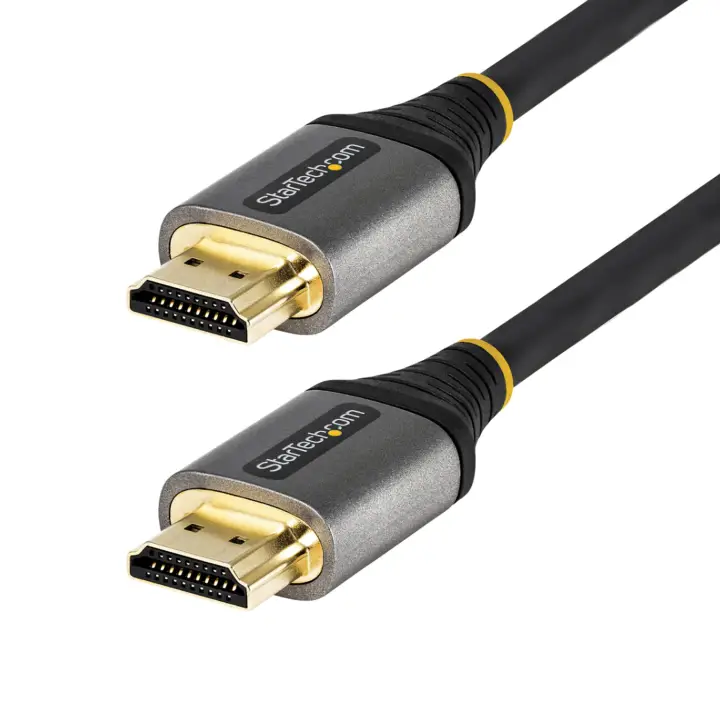 Cable 4m HDMI 2.1 - Cable HDMI Certificado de Ultra Alta Velocidad - 48Gbps - 8K 60Hz/4K 120Hz - HDR10+ - eARC - Ultra HD 8K - Ultra High Speed - Cubierta TPE Flexible