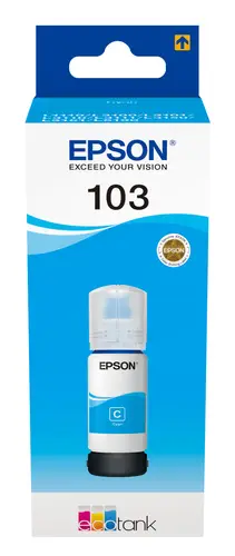 103 EcoTank Cyan ink bottle (WE) - Imagen 1