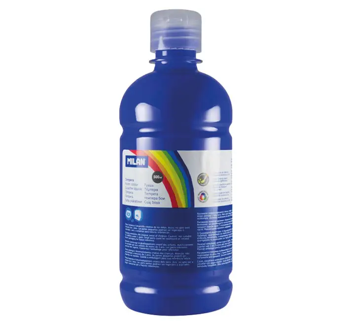 BOTELLA 500ML TEMPERA AZUL ULTRAMAR MILAN 03650