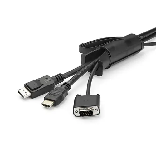 Manga de 2,5m en Espiral para Gestión de Cableado con Diámetro de 25mm - Imagen 3