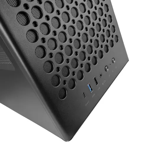 MCT800 carcasa de ordenador Midi Tower Negro - Imagen 12