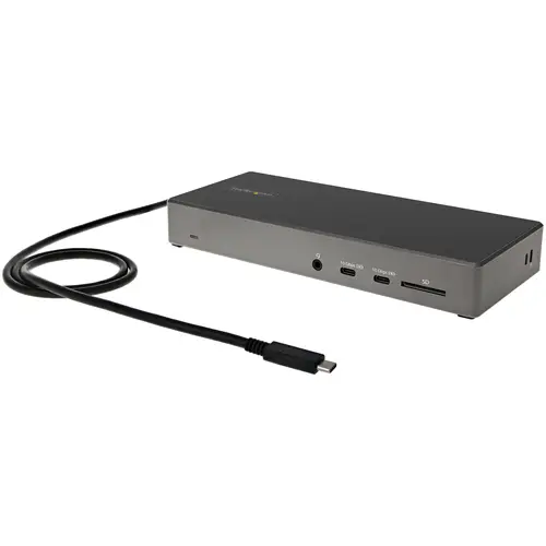 Dock USB-C - Docking Station USB Tipo C para 3 Monitores de 4K - con 100W de Entrega de Alimentación PD - Modo Alt DP 1.4 y DSC - 2x DisplayPort 1.4/HDMI 2.0 - 6xUSB - Windows o Chrome - Imagen 7