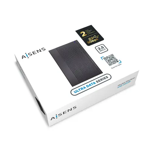 Caja Externa 2.5" ASE-2532B 9.5mm SATA A USB 3.0/USB3.1 Gen1, Negra - Imagen 6