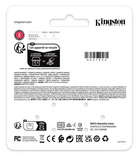 DataTraveler 256 GB SE9 G3 - Níquel oscuro - Imagen 5
