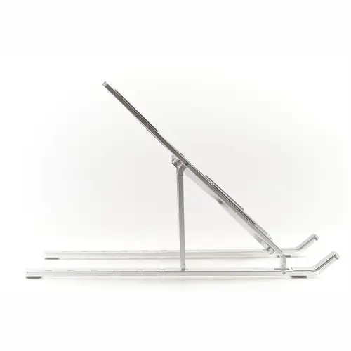 Soporte portátil plegable aluminio plata 17 - Imagen 3
