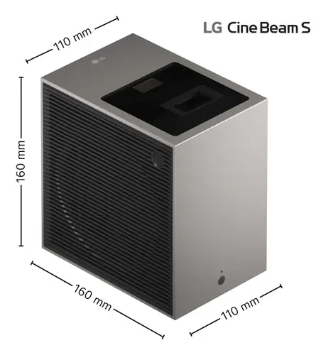 CineBeam S Proyector de alcance ultracorto 500 lúmenes ANSI DLP UHD 4K (3840x2160) Gris - Imagen 6