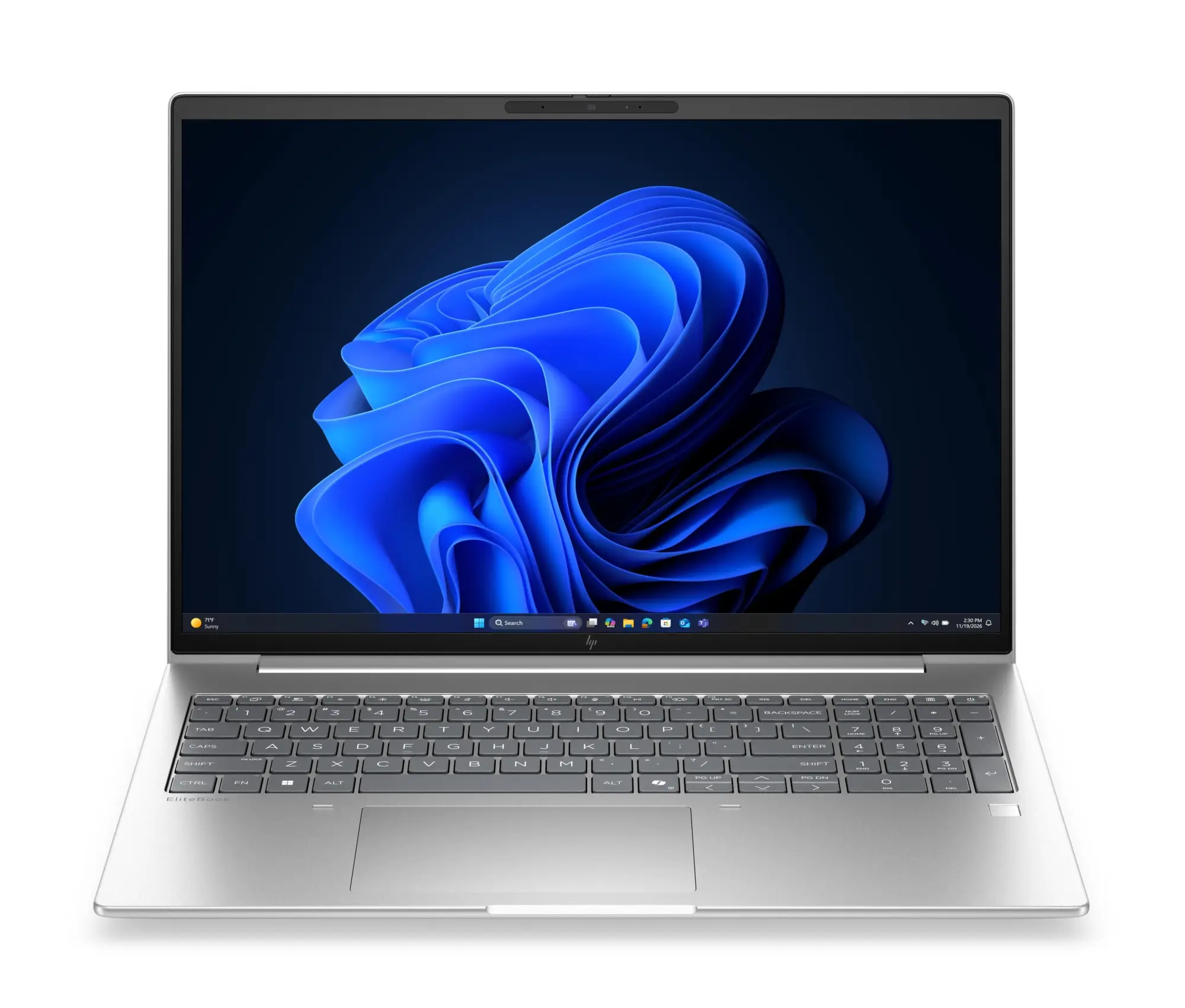 EliteBook 6 G2i 16 inch Notebook AI PC Wolf Pro Security Edition Intel Core 7 350 Portátil 40,6 cm (16") WUXGA 32 GB LPDDR5x-SDRAM 1 TB SSD Wi-Fi 7 (802.11be) Windows 11 Pro Plata