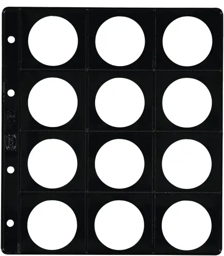 FUNDA para MONEDAS PARDO ALMA NEG. Ø 42