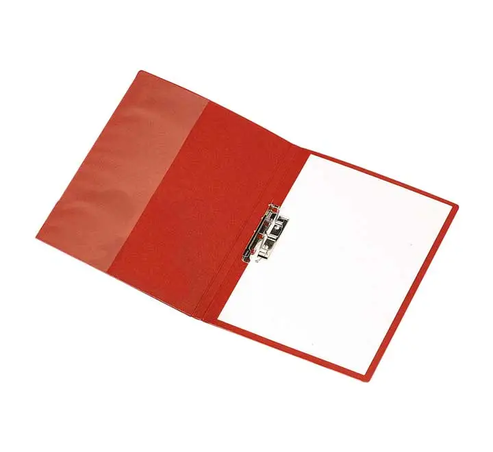 CARP. MINICLIP ESSELTE A4 C/PINZA LAT+TAPA ROJO