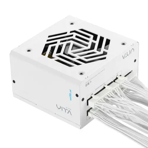 VITA GM 1000W White Unidad de fuente de alimentación ATX ATX3.1 Blanco - Imagen 2