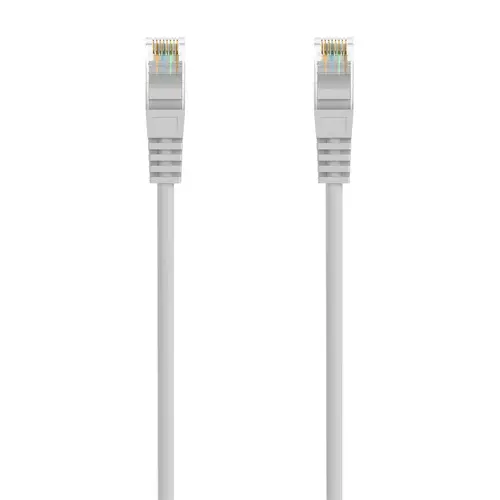 Cable de Red Latiguillo RJ45 LSZH Cat.6A 500 Mhz UTP AWG24, Gris, 1.5M - Imagen 2