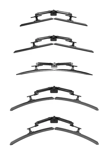 DS65S-950BL2 Brazo de monitor 24-34" - resorte de gas - Topfix - multi ajustable - Tope-a-180° - Imagen 5