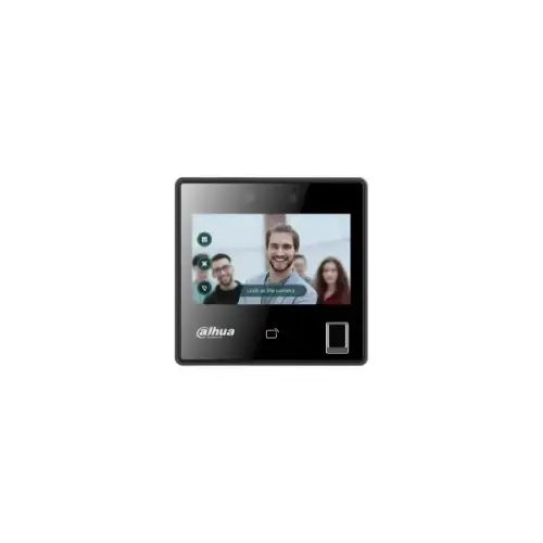 (DHI-ASI3214A-W ) LECTOR AUTÓNOMO LCD 4.3 TÁCTIL DE RECONOCIMIENTO FACIAL+PIN+TARJETA+HUELLA