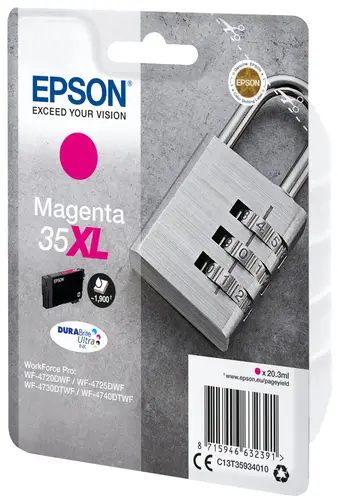 Padlock Singlepack Magenta 35XL DURABrite Ultra Ink - Imagen 2