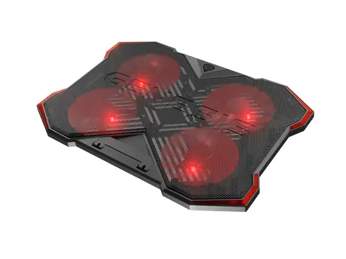Oxid 260 almohadilla fría 43,9 cm (17.3") 1010 RPM Negro, Rojo - Imagen 9