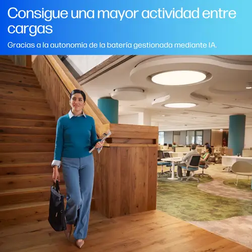 EliteBook X Flip G1i Next Gen AI PC Wolf Pro Security Edition Copilot+ PC Intel Core Ultra 7 258V Híbrido (2-en-1) 35,6 cm (14") Pantalla táctil WUXGA 32 GB LPDDR5x-SDRAM 1 TB SSD Wi-Fi 7 (802.11be) Windows 11 Pro Plata - Imagen 5