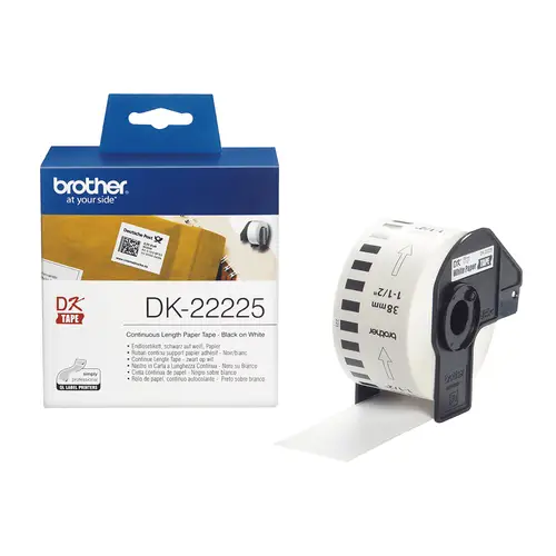 DK-22225 cinta para impresora de etiquetas Negro sobre blanco - Imagen 1