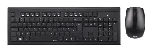 69182664 teclado Ratón incluido Hogar RF inalámbrico QWERTY Español Negro - Imagen 8