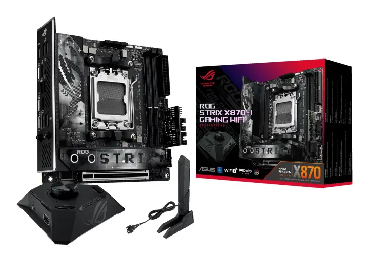 ROG STRIX X870-I GAMING WIFI AMD X870 Zócalo AM5 mini ITX