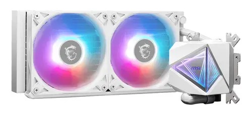 MAG Coreliquid I240 Procesador Kit de refrigeración líquida 12 cm Blanco 1 pieza(s) - Imagen 2