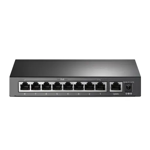 TL-SF1009P switch No administrado Fast Ethernet (10/100) Energía sobre Ethernet (PoE) Negro - Imagen 3