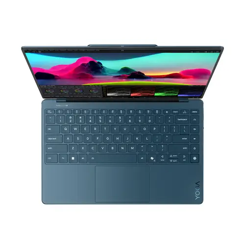Yoga Slim 9 14ILL10 Copilot+ PC Intel Core Ultra 7 258V Portátil 35,6 cm (14") Pantalla táctil WQUXGA 32 GB LPDDR5x-SDRAM 1 TB SSD Wi-Fi 7 (802.11be) Windows 11 Home Español Verde azulado - Imagen 15