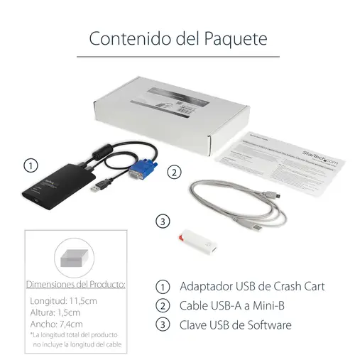 Adaptador Crash Cart USB con Transferencia de Ficheros y Captura de Vídeo - Imagen 14