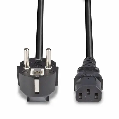 30336 cable de transmisión Negro 3 m CEE7/7 C13 acoplador - Imagen 3