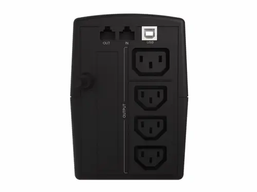 ZEUS07E sistema de alimentación ininterrumpida (UPS) Línea interactiva 1 kVA 600 W 4 salidas AC - Imagen 2