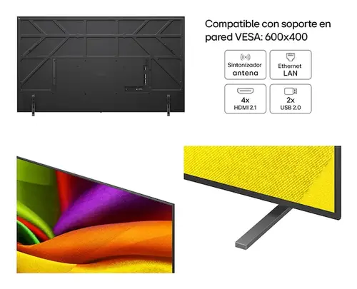 NANO 4K UHD AI 98NU900B6LB 2,49 m (98") 4K Ultra HD Smart TV Wifi Negro - Imagen 4