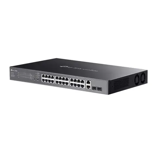 Omada ES228GMP switch Gestionado L2 Gigabit Ethernet (10/100/1000) Energía sobre Ethernet (PoE) Negro - Imagen 3