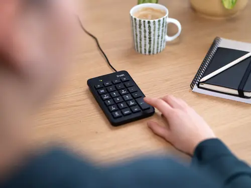 22221 teclado numérico Portátil/PC USB Negro - Imagen 6