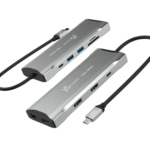 JCD397-N Miniestación de acoplamiento 4K60 Elite USB-C® para tres monitores de 10 Gbps - Imagen 2