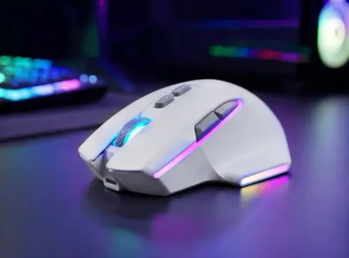 MMWVECTORW ratón Juego mano derecha RF Wireless + Bluetooth + USB Type-A Óptico 12000 DPI - Imagen 9