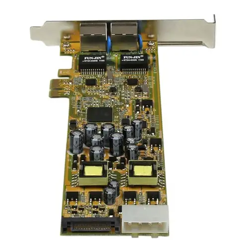 Tarjeta Adaptador de Red PoE/PSE PCI Express PCIe Gigabit Ethernet con 2 Puertos RJ45 - Imagen 4
