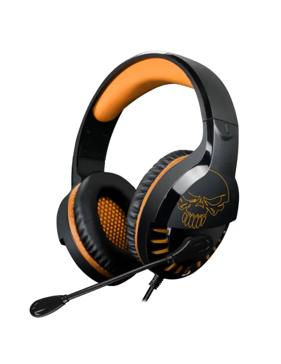 PRO-H3 Auriculares Alámbrico Diadema Juego Negro, Naranja