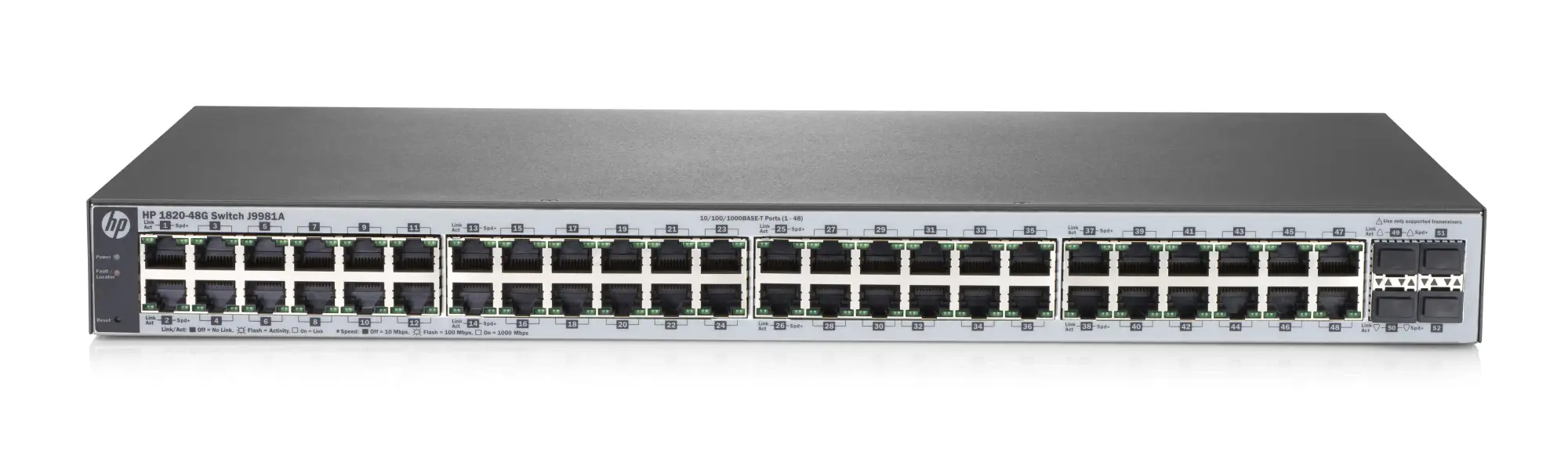 1820-48G Gestionado L2 Gigabit Ethernet (10/100/1000) 1U Gris