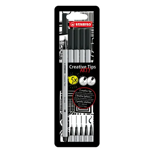 Creative Tips rotulador Negro 5 pieza(s) - Imagen 1