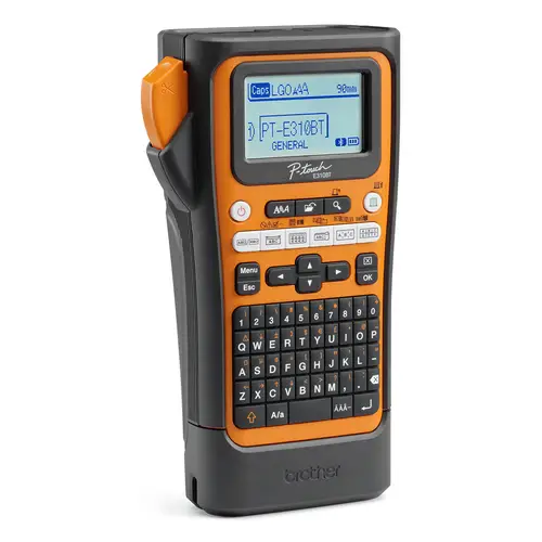 PT-E310BTVP impresora de etiquetas Transferencia térmica 180 x 180 DPI 20 mm/s Inalámbrico y alámbrico HSE/TZe Bluetooth QWERTY - Imagen 6