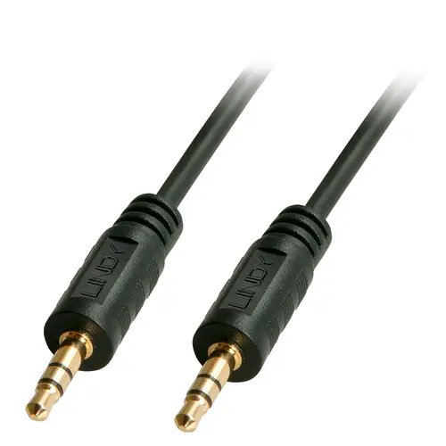 35644 cable de audio 5 m 3,5mm Negro - Imagen 1