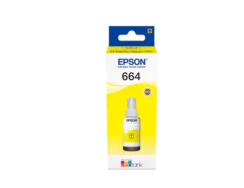 664 Ecotank Yellow ink bottle (70ml) - Imagen 1