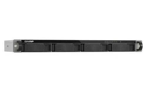 TS-432XeU NAS Bastidor (1U) 4 GB DDR4 0 TB QNAP QTS Negro, Gris - Imagen 3
