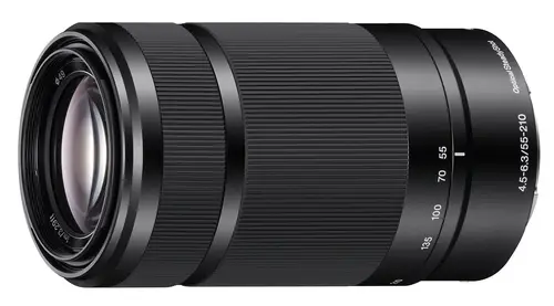 SEL55210 SLR Teleobjetivo Negro - Imagen 1