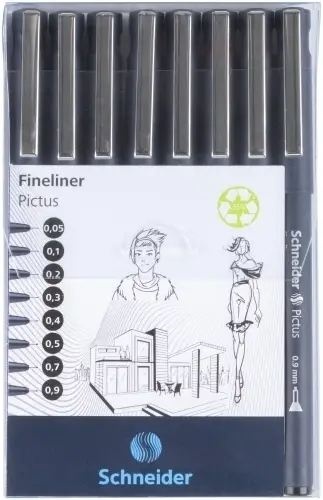 ROTUL.SCHNEIDER PICTUS SURTIDOS Est.8