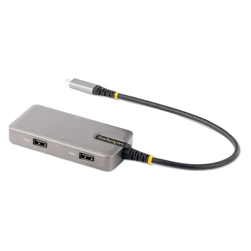 Adaptador Multipuertos USB-C - Docking Station USB Tipo C HDMI 4K60 - Hub Ladrón USB 3.0 de 2 Puertos - Entrega de Alimentación PD 100W - GbE - ChromeOS/Win/Mac - Imagen 2
