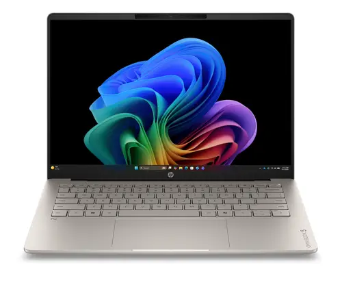 OmniBook 5 Laptop Next Gen AI 14-hm0013ns Copilot+ PC AMD Ryzen AI 7 445 Portátil 35,6 cm (14") 2K 32 GB LPDDR5x-SDRAM 1 TB SSD Wi-Fi 6 (802.11ax) Windows 11 Home Plata - Imagen 1