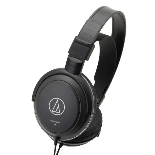 ATH-AVC200 auricular y casco Auriculares Alámbrico Diadema Música Negro